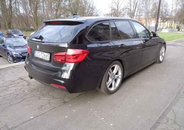 BMW Seria 3 cena 75000 przebieg: 140380, rok produkcji 2016 z Zgorzelec małe 436